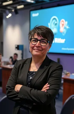 Bild: Hörakustikmeisterin, Unternehmerin, Fachautorin, Hörtherapeutin, Netzwerkerin und Visionärin