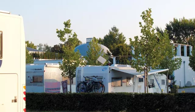 Bild: Neuer Wohnmobilstellplatz in Bad Krozingen auf Anhieb gut ausgelastet