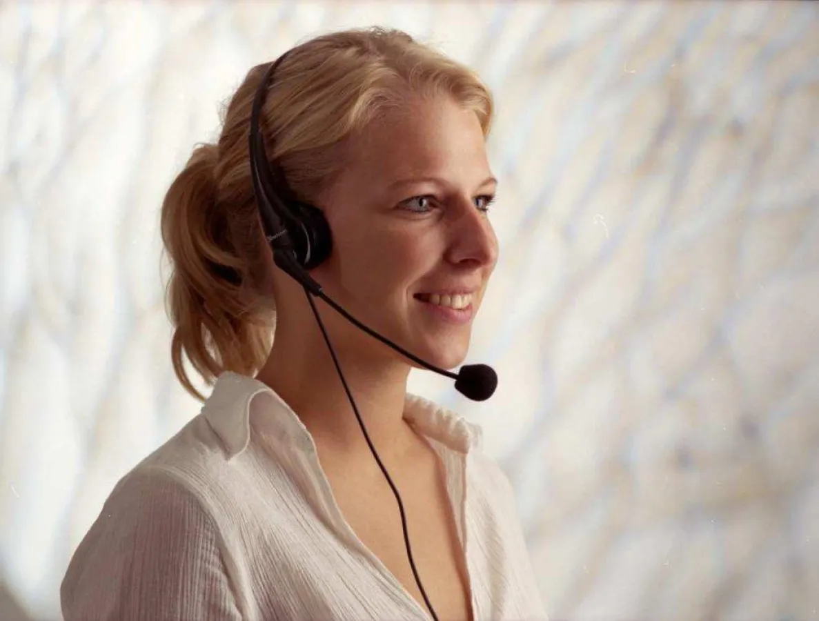 Mitarbeiterin O-TON Call Center Services