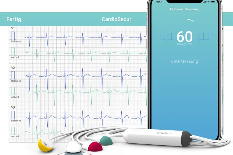 CardioSecur® stellt den mobilen EKG-Markt in den Schatten Bild: CardioSecur® stellt den mobilen EKG-Markt in den Schatten