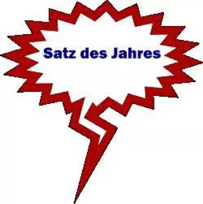 Bild: Satz des Jahres 2009 steht Ulla Schmidt zu