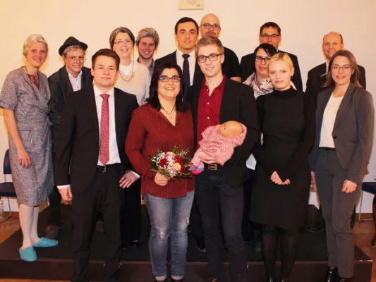 Bild: Theaterstück der Volksbank Straubing