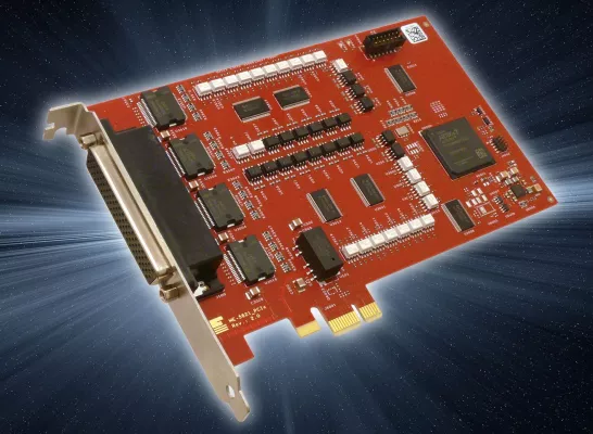 Bild: Blick in die Zukunft mit neuen Produkten: Opto-isolierte Digital-I/O Embedded-PC-Karte ME-5820