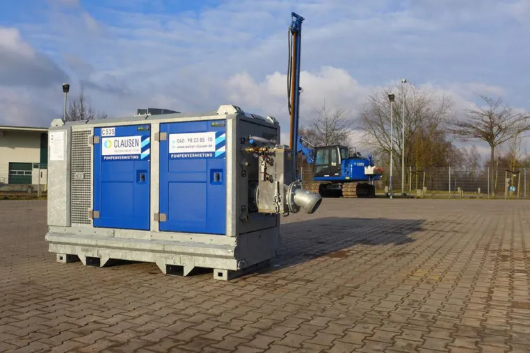 Bild: Walter Clausen baut Portfolio aus: neue Pumpen für Großvolumen, Schlamm und Bentonit