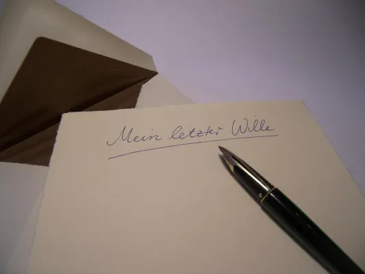 Bild: Frieden stiften – Vermögen sichern: Regeln für ein kluges Testament