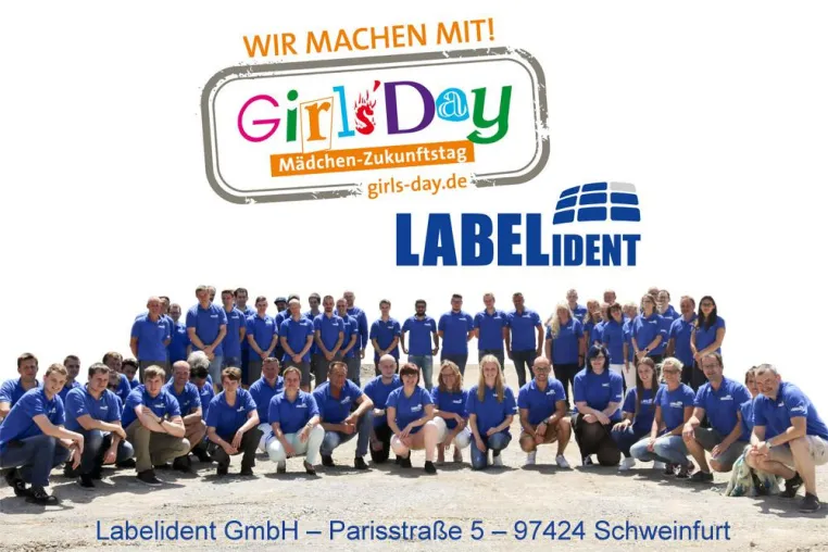 Bild: Mädchen mach mit! Am Girls Day 2019 erkunden junge Frauen die Welt der Etiketten