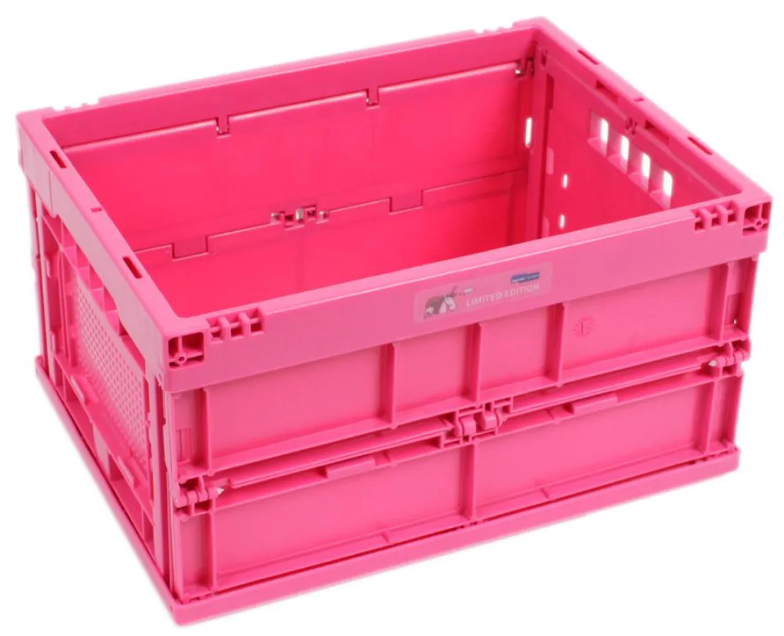 Die neue Einhorn-Faltbox von WALTHER Faltsysteme liegt voll im Trend und schont die Umwelt.