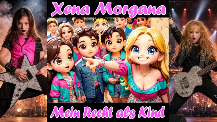 Xena Morgana & Lohengrin Rocks setzen mit „Mein Recht als Kind“ ein lautes Zeichen gegen Mobbing Bild: Xena Morgana & Lohengrin Rocks setzen mit „Mein Recht als Kind“ ein lautes Zeichen gegen Mobbing