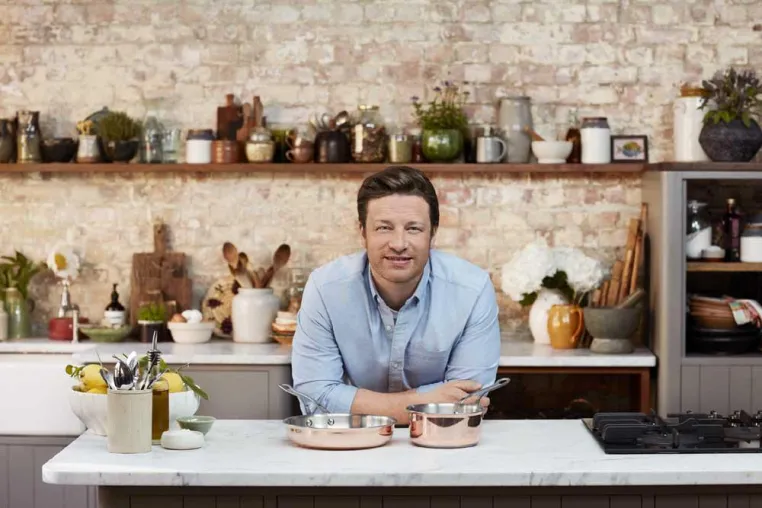 Die neue Jamie Oliver Kupfer-Kochserie von Tefal Bild: Die neue Jamie Oliver Kupfer-Kochserie von Tefal