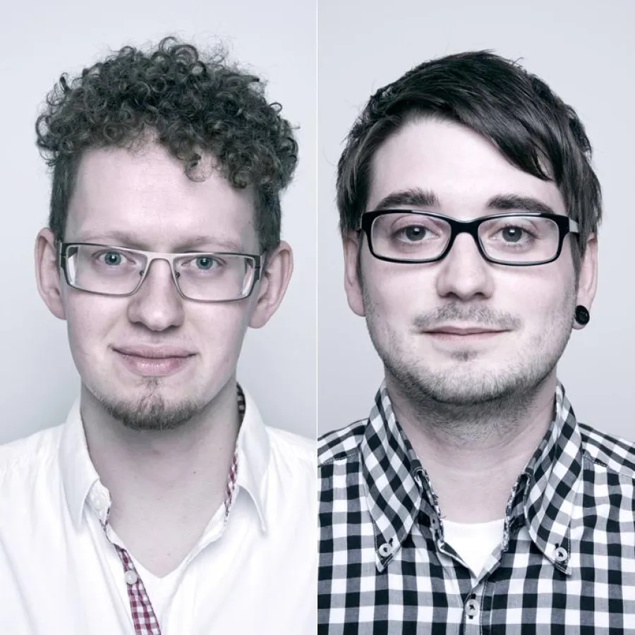 Die STÜRMER & DRÄNGER: Karsten Andree (links) und Robert Parnack (rechts)