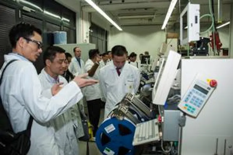Bild: Chinesische Delegation begeistert von "Made in Germany"