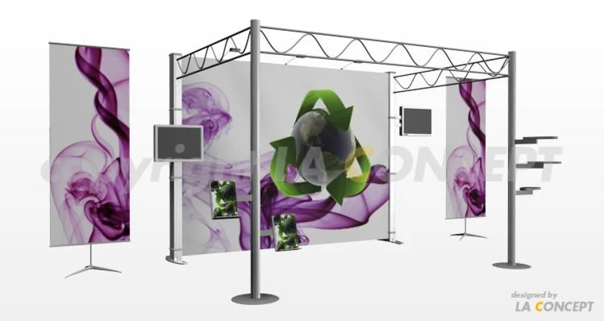 Mobile Messestand von LA CONCEPT
