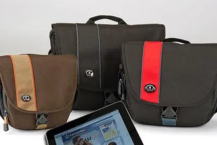 Bild: Tamrac Rally 5 – die moderne Schultertasche für DSLR-Kamera & iPad / Netbook