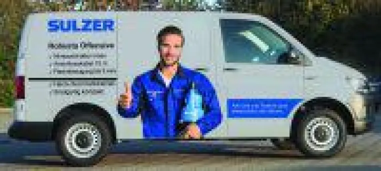 Sulzer präsentiert Pumpen und anderes für die Gebäude- und Grundstücksentwässerung beim SHK-Großhan Bild: Sulzer präsentiert Pumpen und anderes für die Gebäude- und Grundstücksentwässerung beim SHK-Großhan