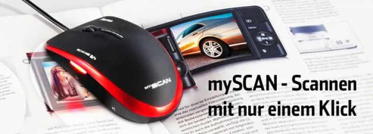 Bild: MyScan - Die Scanner Maus von Hama