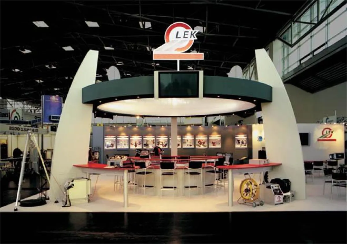 LEK Stand auf der letzten electronica in München