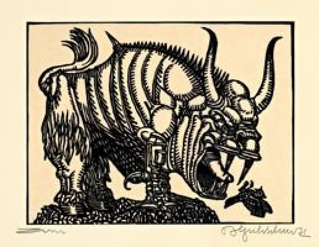 Bruno Goldschmitt, Die 7 Todsünden, um 1920