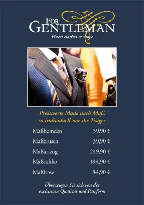 Bild: Der neue Modetrend heißt Maßbekleidung