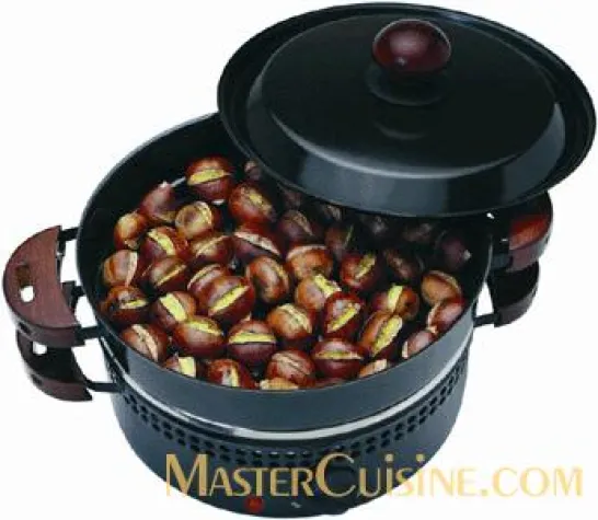 Bild: Die geröstete Edelkastanie als Snack oder Beilage