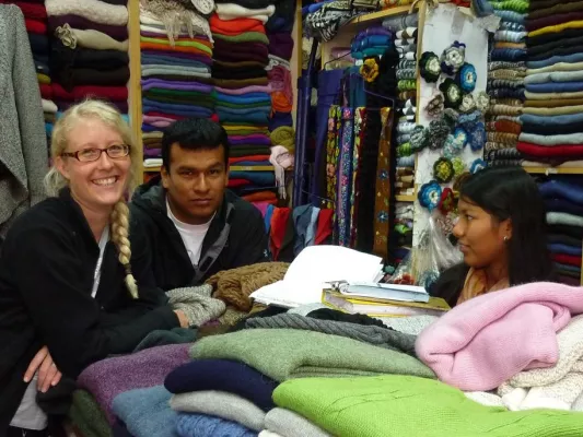 Bild: Schön, langlebig und nachhaltig: Neues Geschäftskonzept für Alpakamode einer Bremer Jungunternehmerin