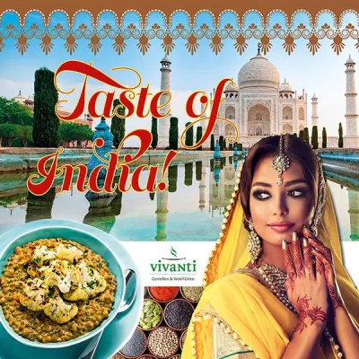 Bild: Curry, Vindaloo & Co. – “Taste of India”-Aktionswochen kommen in die vivanti Betriebsrestaurants