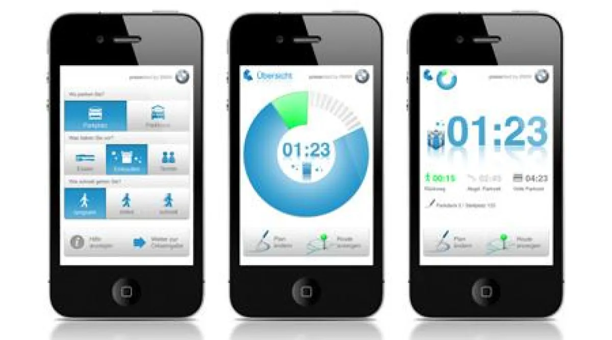 BMW ParkAssistent: Konfiguration in drei Schritten