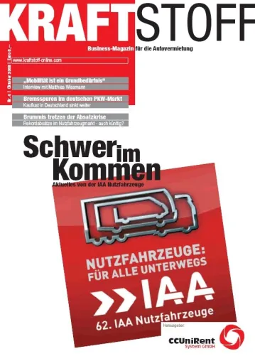 Bild: Mit "Kraftstoff" feiert das führende Business-Magazin der Autovermietbranche seinen 3. Geburtstag