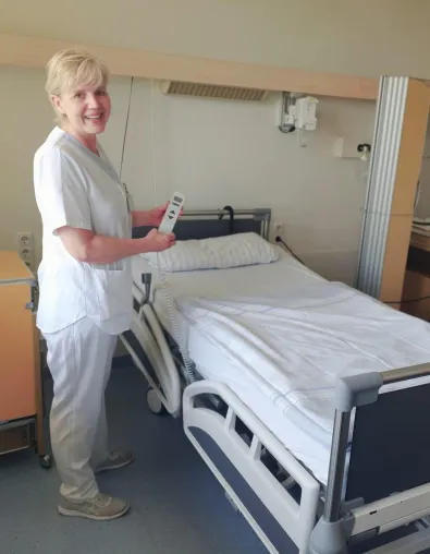 Vorteile für Patienten und Pflegepersonal: 450 vollelektrische Betten für das Krankenhaus Porz am Rhein Bild: Vorteile für Patienten und Pflegepersonal: 450 vollelektrische Betten für das Krankenhaus Porz am Rhein
