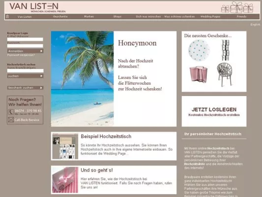 Bild: Mit ››MeinWohndekor‹‹ schöne Wohnaccessoires für Ihren online Hochzeitstisch bei VAN LISTEN