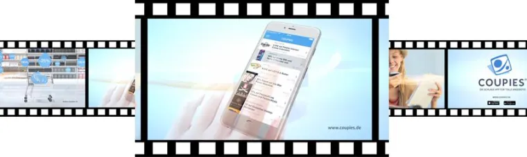 Bild: TV-Kampagne: „COUPIES – die schlaue App für tolle Angebote“