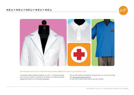 Bild: Neuer Online Shop für Medizinische Berufsbekleidung