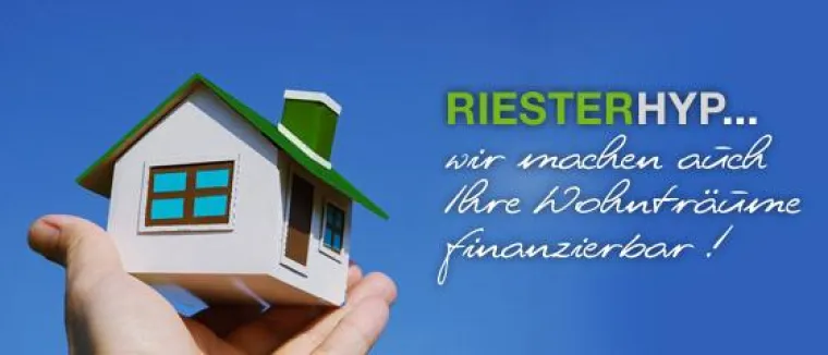 Bild: Wohn Riester und Riester Baufinanzierungen - Zinsen fallen