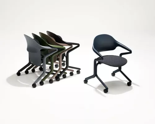 Bild: Herman Miller präsentiert Fuld - einen neuen Stapelstuhl von Stefan Diez