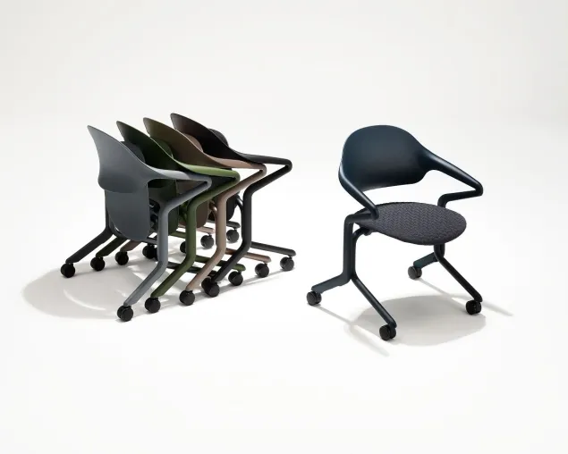 Bild: Herman Miller präsentiert Fuld - einen neuen Stapelstuhl von Stefan Diez