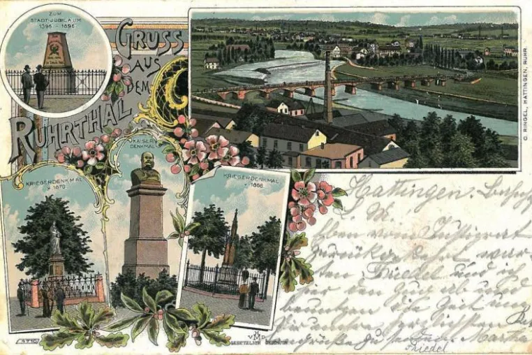 Bild: Ausstellung im Museum im Bügeleisenhaus zeigt Kriegerdenkmäler aus Hattingen