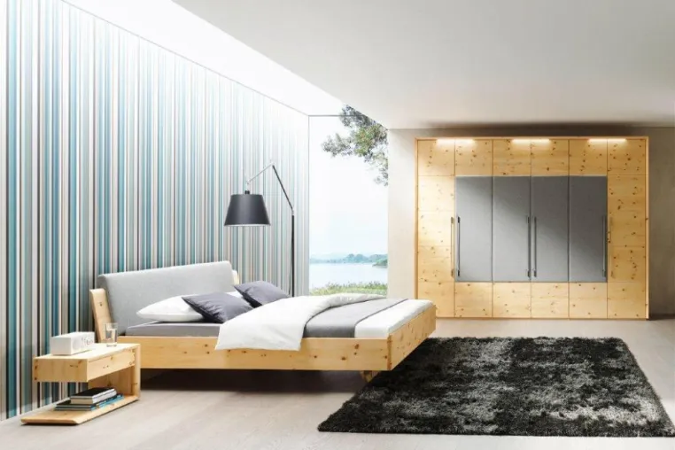 Hell, freundlich und gesund – Schlafzimmer in Zirbenholz sorgen für guten Schlaf Bild: Hell, freundlich und gesund – Schlafzimmer in Zirbenholz sorgen für guten Schlaf