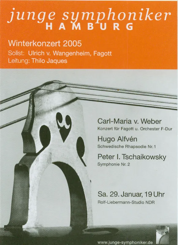 Junge Symphoniker Hamburg - Winterkonzert 2005