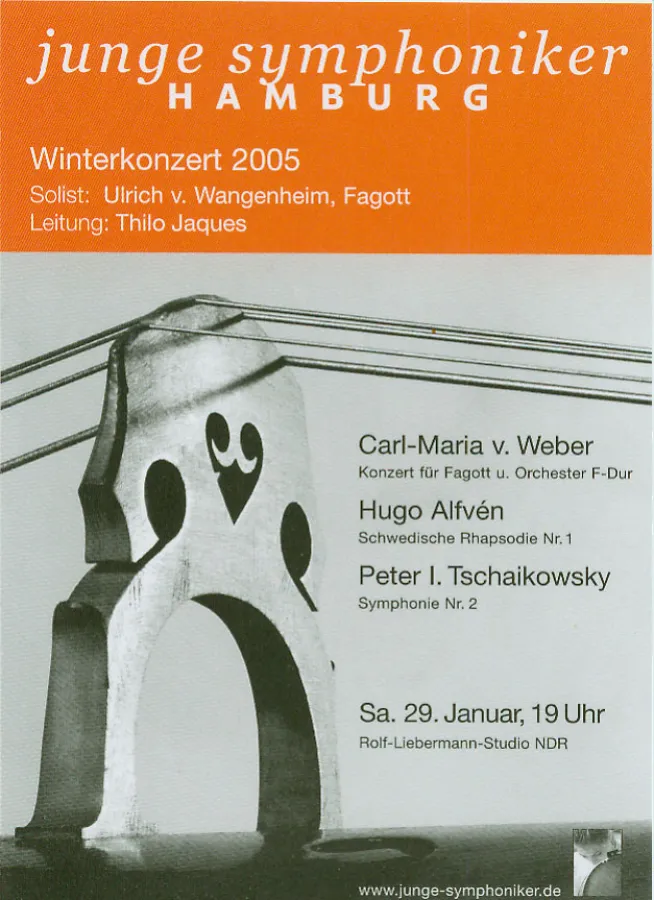 Junge Symphoniker Hamburg - Winterkonzert 2005