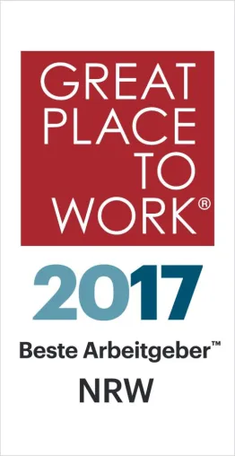 Bild: PRAXISFELD erhält eine Auszeichnung als Great Place to Work