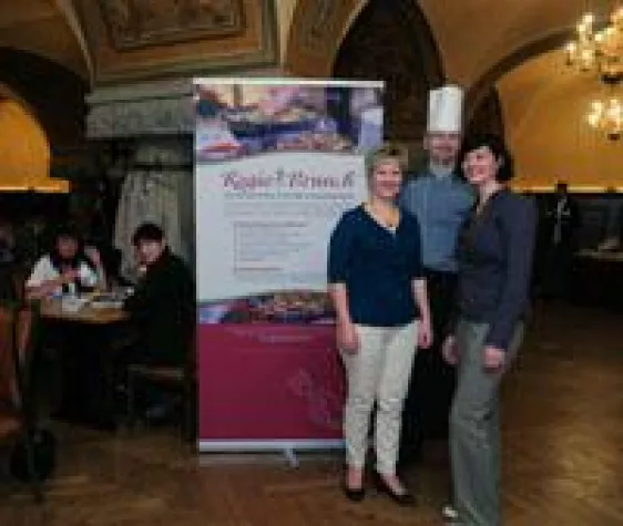 RegioBrunch-Premiere im Ratskeller Leipzig Bild: RegioBrunch-Premiere im Ratskeller Leipzig