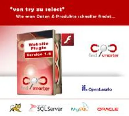 Bild: Verkaufsstart des Find-Smarter Website-PlugIns für innovative Websuche