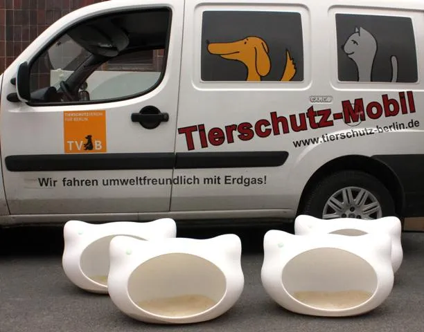 Nikolausgeschenk für das Tierheim Berlin - 60 Design-Katzenhöhlen von jerry's Bild: Nikolausgeschenk für das Tierheim Berlin - 60 Design-Katzenhöhlen von jerry's