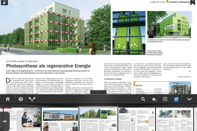 Bild: IVV - Das Magazin für die Wohnungswirtschaft zusätzlich als App