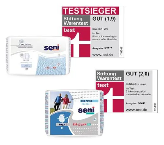 Bild: Stiftung Warentest bestätigt: SENI gehört zu den Testsiegern