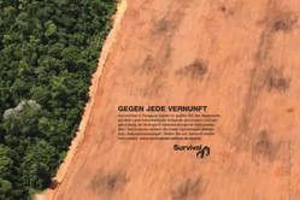 Internationale Anzeigen-Kampagne zum Schutz unkontaktierter Indigener Bild: Internationale Anzeigen-Kampagne zum Schutz unkontaktierter Indigener