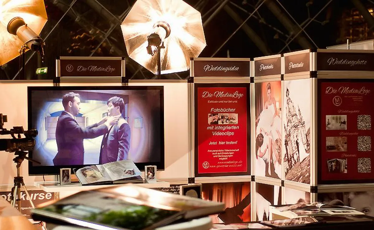 Die MediaLoge Film- und Fotostudio Leipzig bei der Hochzeitsmesse