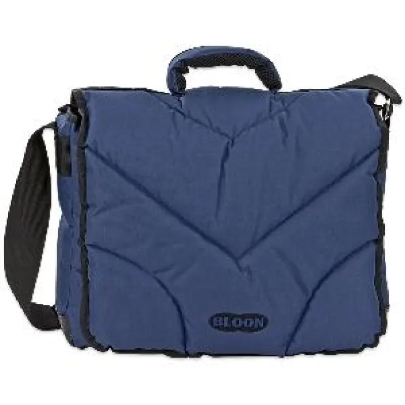 Die BLOON-Laptoptasche in dunkelblau