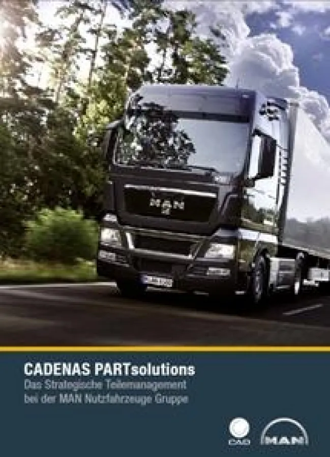 Success Story: Einsatz des Strategischen Teilemanagementsystems PARTsolutions bei der MAN Nutzfahrzeuge Gruppe.