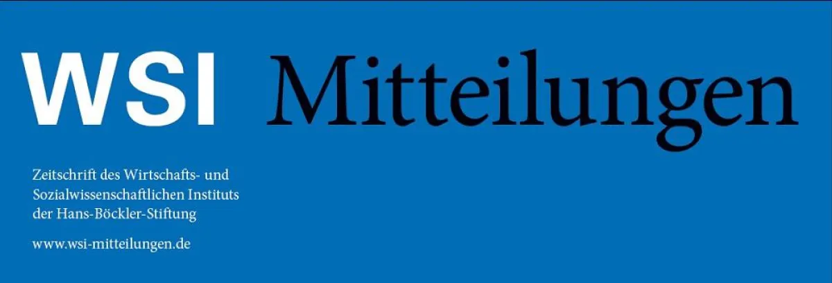 Die WSI-Mitteilungen im Nomos Verlag