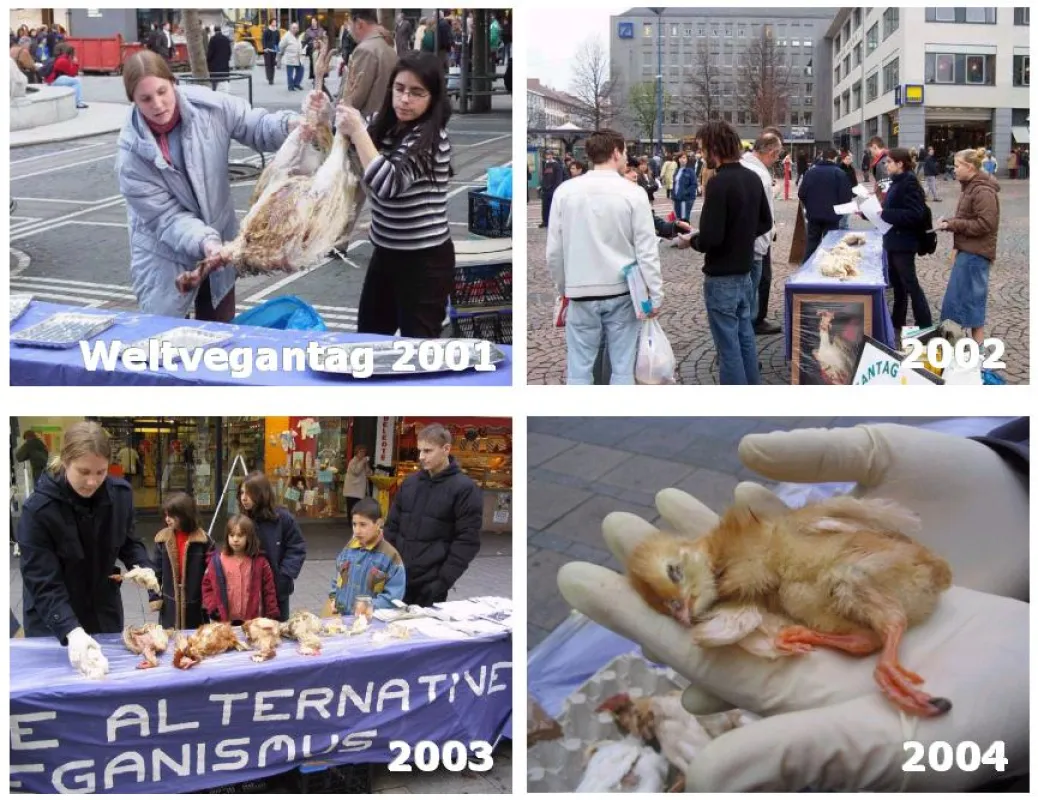 Weltvegantag 2001-2004